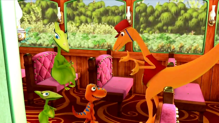 انیمیشن قطار دایناسورها Dinosaur Train - فصل 1 قسمت 4